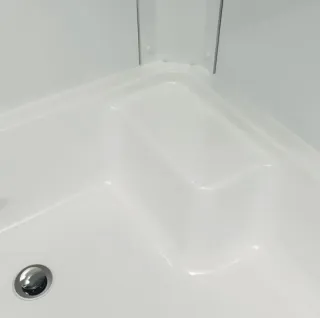 Душевая кабина Triton Коралл Щ0000061817 левая 120x80 см профиль белый стекло мозаика